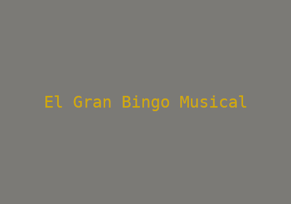 «El gran bingo musical, 20/04/2025.